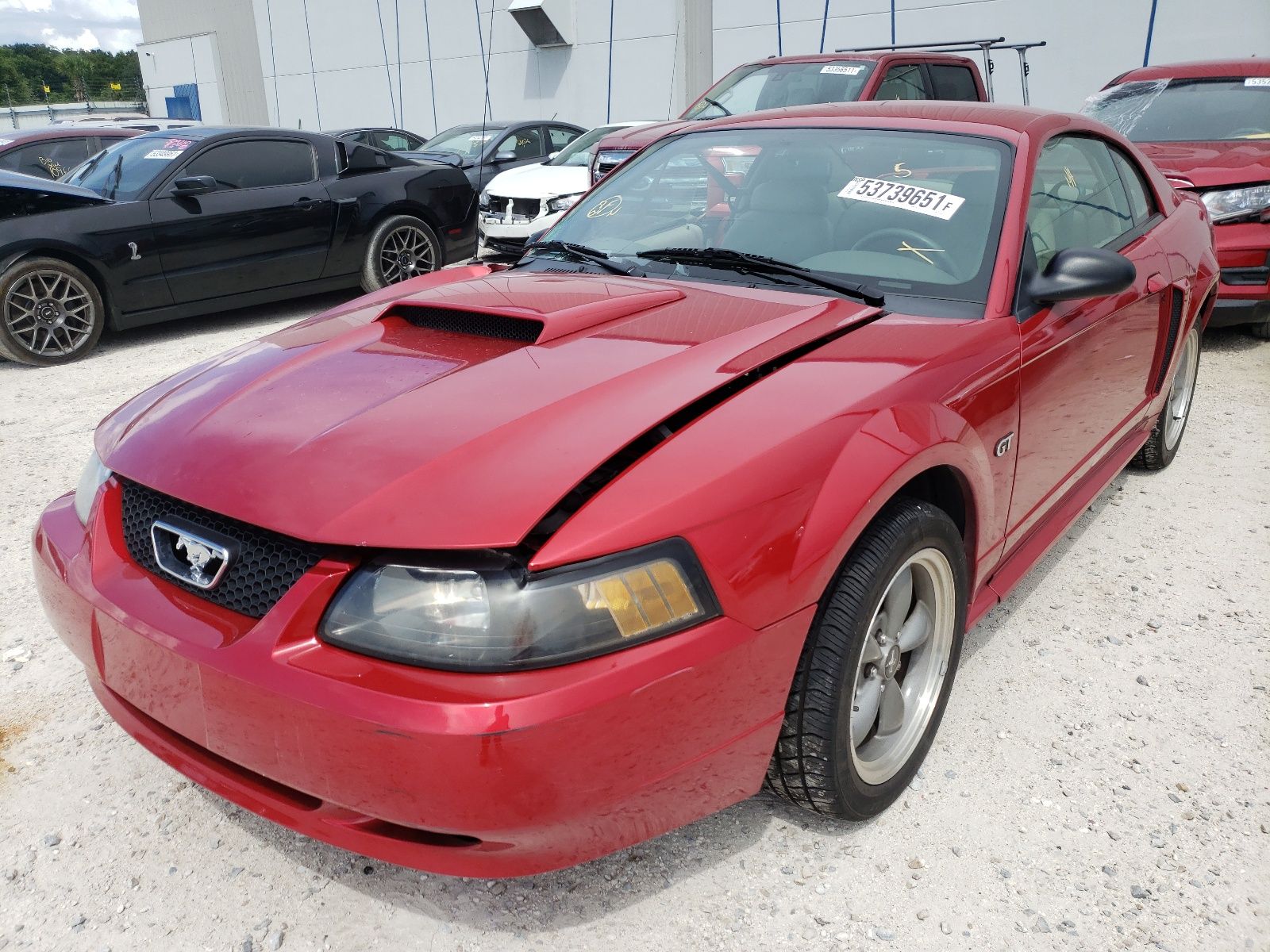 2 of 1FAFP42X51F102910 Ford Mustang 2001