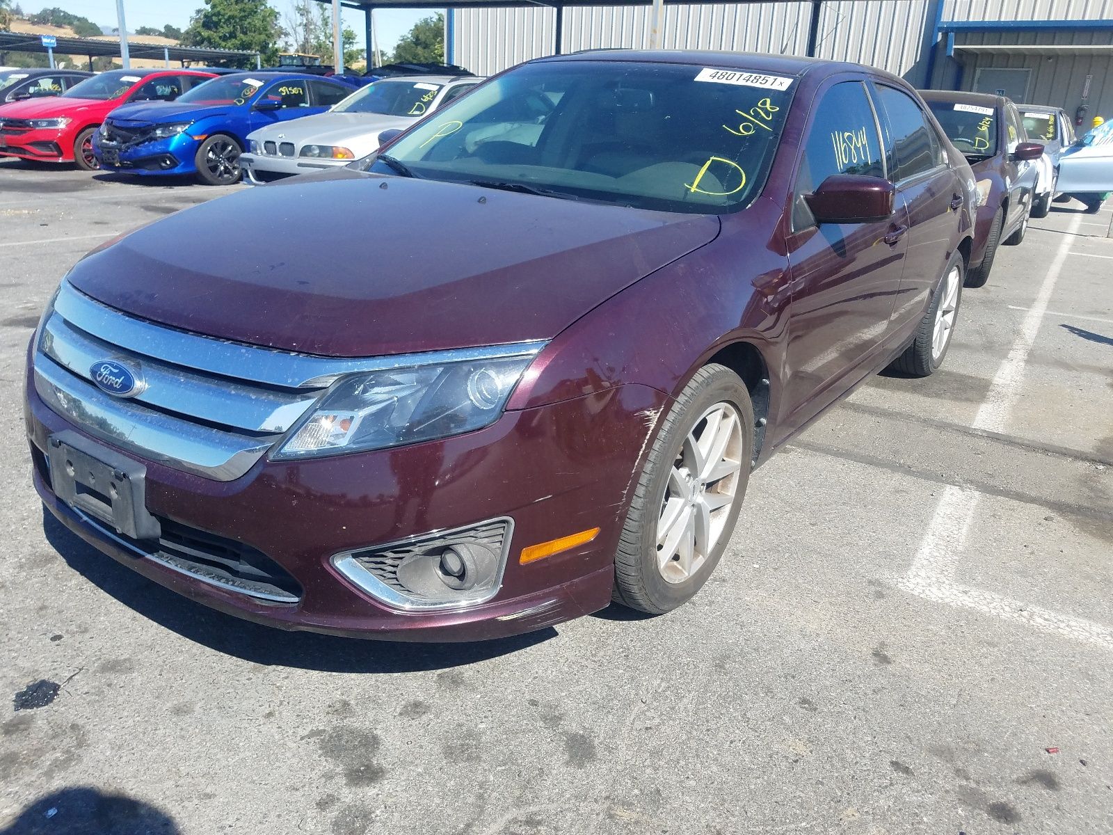 2 of 3FAHP0JA3BR248001 Ford Fusion 2011