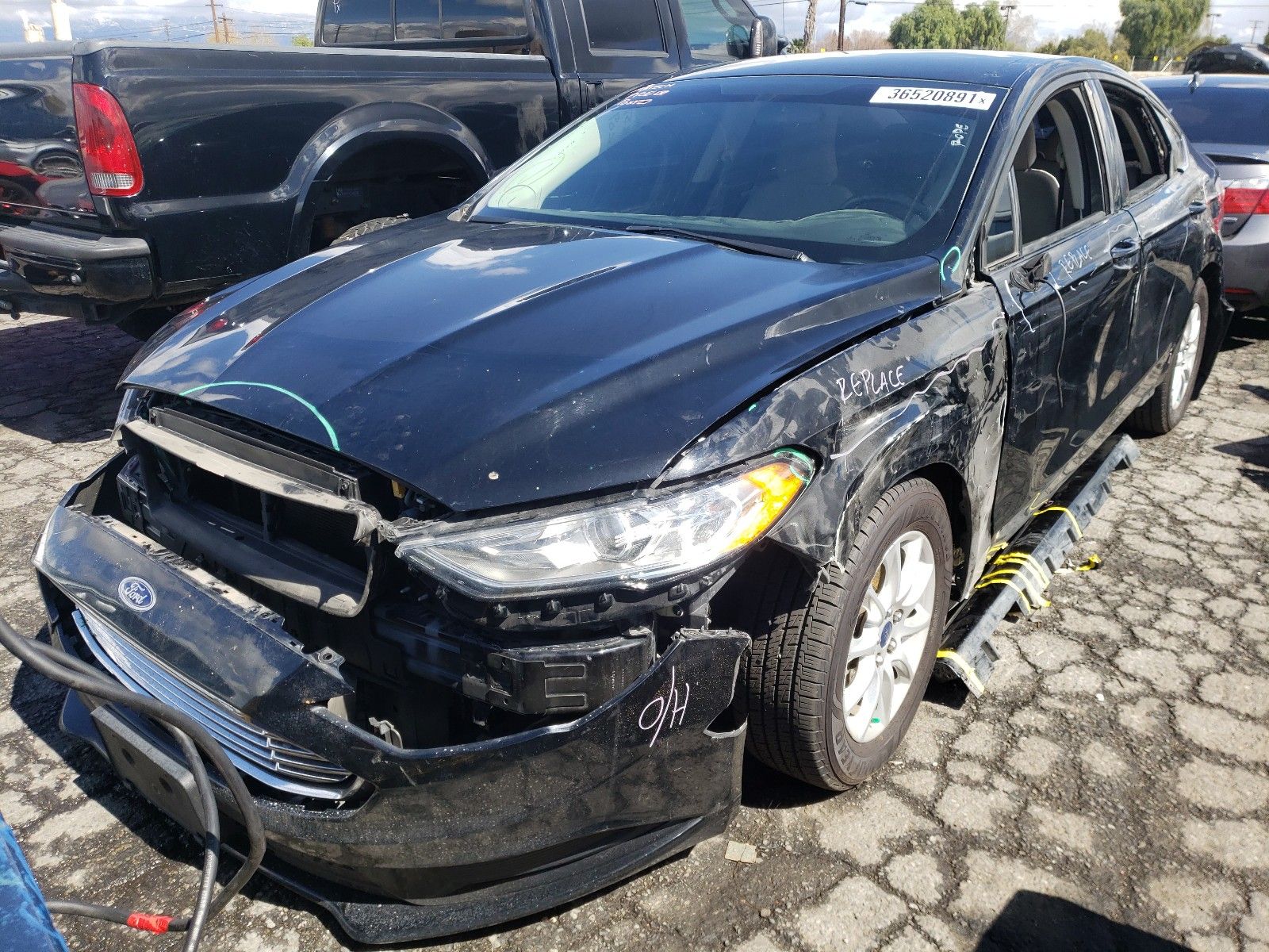 2 of 3FA6P0G71HR379990 Ford Fusion 2017
