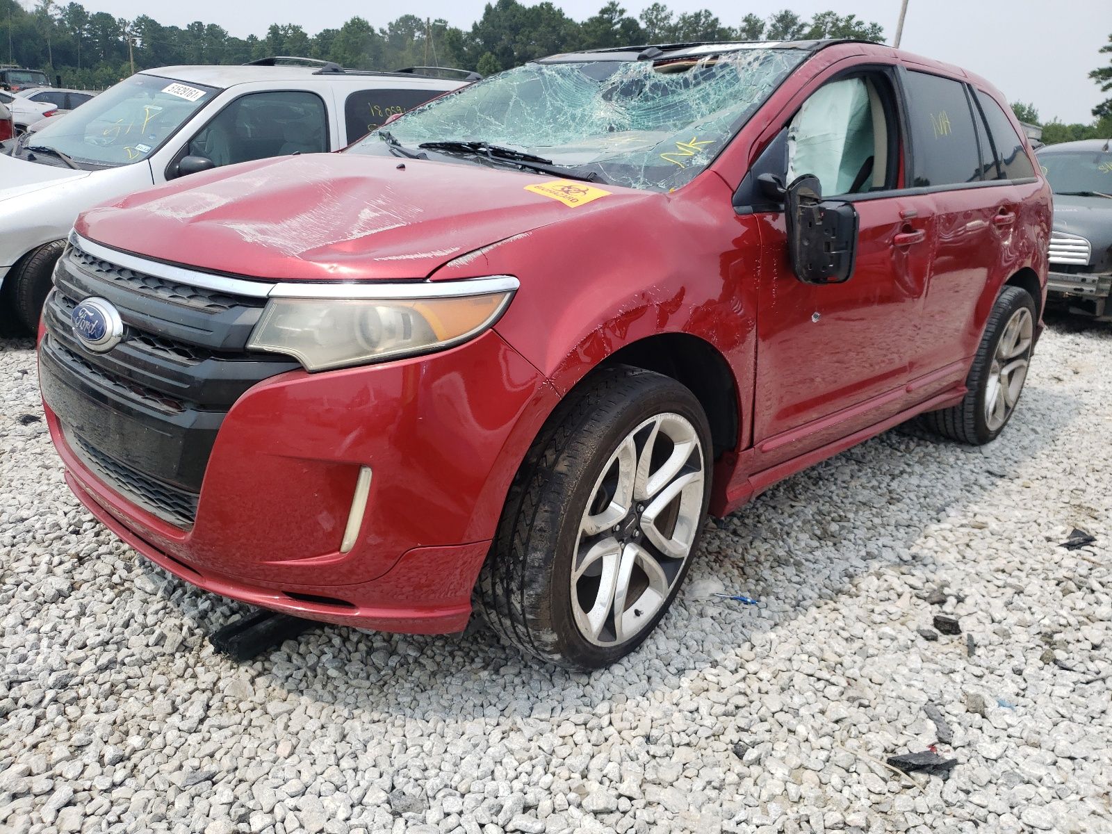 2 of 2FMDK3AKXBBA15518 Ford Edge 2011