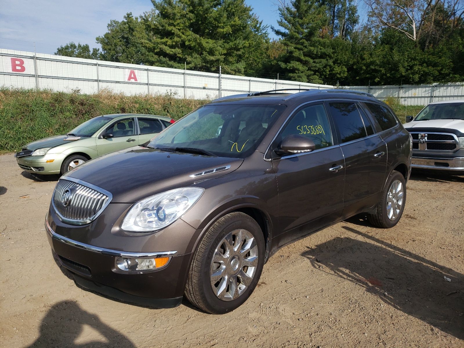 5GAKVDED8CJ137961 Buick Enclave 2012